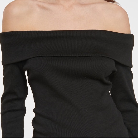 Veronica Beard NWT Fawsett Off-Shoulder Top - Picture 4 of 6